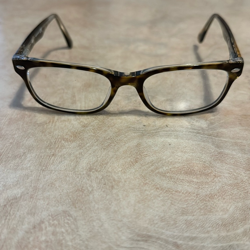 Ray-Ban eyeglasses would have to put in your own prescription